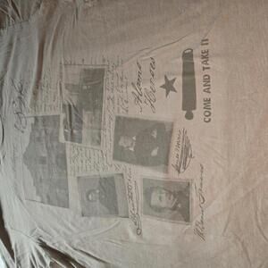 Men's Historical Graphic T-Shirt Alamo Heroes Come and Take It